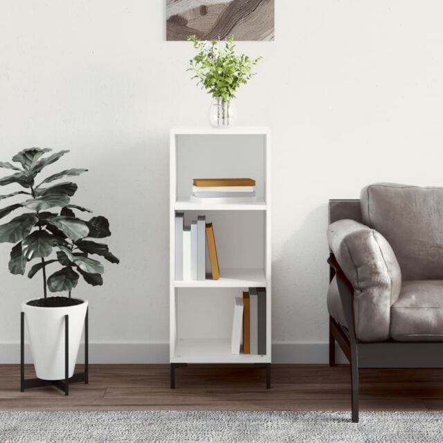 Berkfield Home Sideboard White 34.5x32.5x90 cm Engineered Wood - image 1