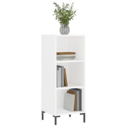 Berkfield Home Sideboard White 34.5x32.5x90 cm Engineered Wood - thumbnail 3