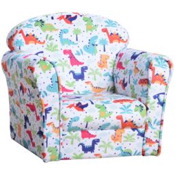 HOMCOM Children Chair Armchair Single Sofa Seat Kids Furniture 18M+ 45kg - thumbnail 2
