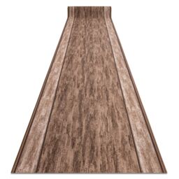 RugsX Anti-Slip Rama Runner in Brown - Size: 80 cm x 500 cm - thumbnail 1