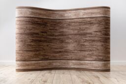 RugsX Anti-Slip Rama Runner in Brown - Size: 80 cm x 500 cm - thumbnail 3