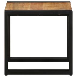 Berkfield Home Coffee Table 40x50x38 cm Solid Wood Acacia in Brown - Size: 40 x 50 x 38 cm - thumbnail 5