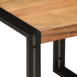 Berkfield Home Coffee Table 40x50x38 cm Solid Wood Acacia in Brown - Size: 40 x 50 x 38 cm - thumbnail 6