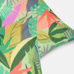 OHS 2 x Palms Print Garden Cushion Covers Outdoor Water Resistant - Size: 45 cm x 45 cm - thumbnail 4