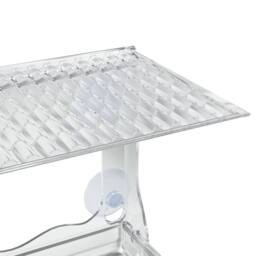 Berkfield Home Durable Window Bird Feeders 2 pcs Acrylic 30x12x15 cm in Clear - Size: 30 x 12 x 15 cm - thumbnail 8