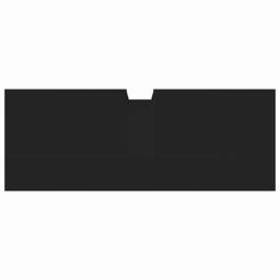 Berkfield Home Bathroom Sink Cabinet Black 80x30x60 cm Engineered Wood - Size: 80 x 30 x 60 cm - thumbnail 9