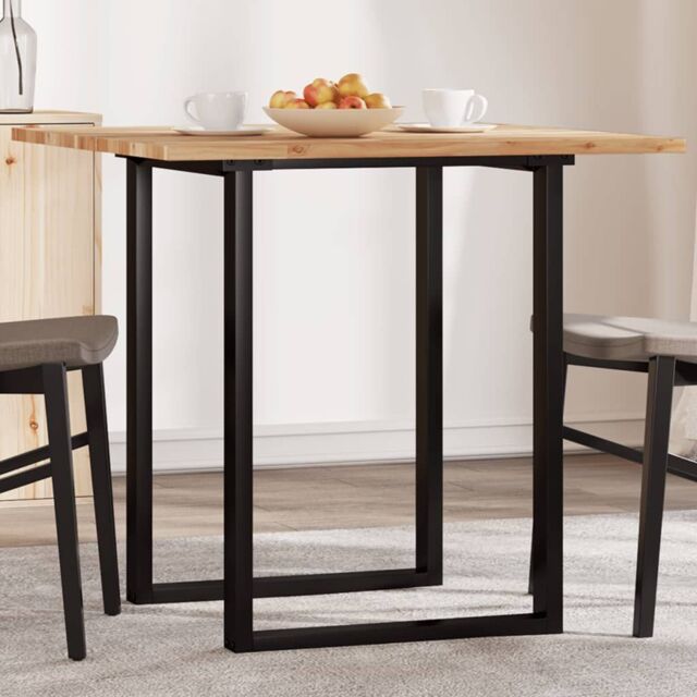 Berkfield Home Table Top Square 80x80x2 cm Solid Wood Acacia in Brown - Size: 80 x 80 x 2 cm - image 1