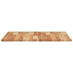 Berkfield Home Table Top Square 80x80x2 cm Solid Wood Acacia in Brown - Size: 80 x 80 x 2 cm - thumbnail 6