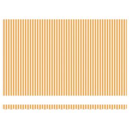 Berkfield Home Retractable Awning Manual Orange & White 500x300 cm - thumbnail 6