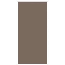 Berkfield Home Roller Blind Blackout Coffee 115x210 cm Fabric Width 110.7 cm Polyester in Brown - thumbnail 2
