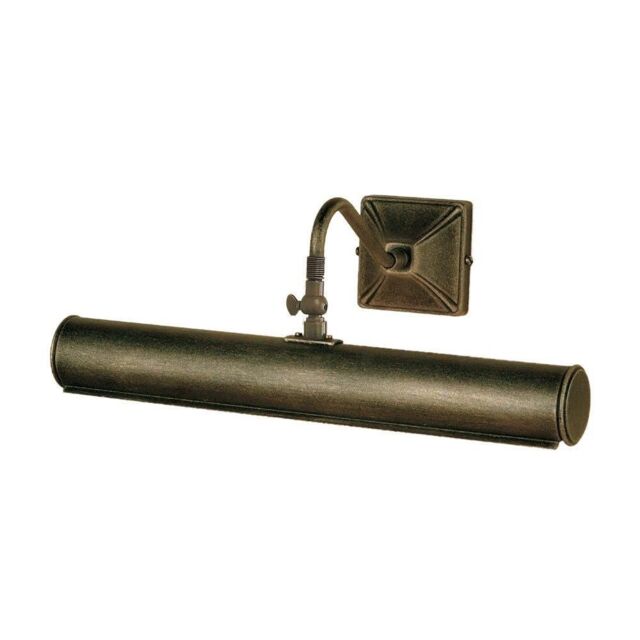 Netlighting Picture Light 2 Light Large Picture Wall Light Black Gold E14 - image 1