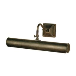 Netlighting Picture Light 2 Light Large Picture Wall Light Black Gold E14 - thumbnail 1