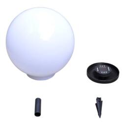 Berkfield Home Outdoor Pathway Lamps 2 pcs LED 40 cm with Ground Spike in White - thumbnail 4