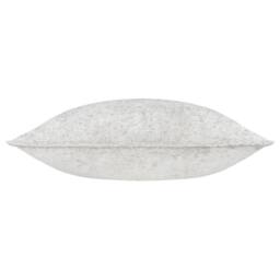 Paoletti Lustre Crushed Velvet Cushion in Silver - Size: 50 cm x 50 cm - thumbnail 3