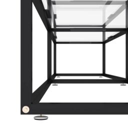 Berkfield Home TV Cabinet Transparent 180x40x40.5 cm Tempered Glass in Clear - thumbnail 5