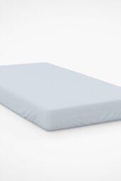 Belledorm Easy Care 200 Thread Count Cotton Polyester Percale 38cm Fitted Sheet in Duck Egg Blue - Size: King - thumbnail 2