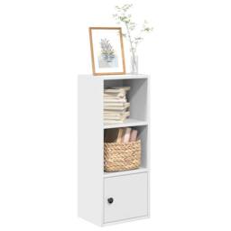 Berkfield Home Bookcase White 31x24x77 cm Engineered Wood - Size: 31 x 24 x 77 cm - thumbnail 2