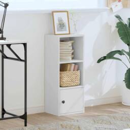 Berkfield Home Bookcase White 31x24x77 cm Engineered Wood - Size: 31 x 24 x 77 cm - thumbnail 3
