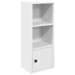 Berkfield Home Bookcase White 31x24x77 cm Engineered Wood - Size: 31 x 24 x 77 cm - thumbnail 1