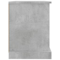 Berkfield Home TV Cabinet Concrete Grey 73x35.5x47.5 cm Engineered Wood - thumbnail 8