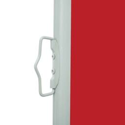 Berkfield Home Retractable Side Awning 140 x 300 cm Red - thumbnail 7
