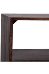 IH Design Display Unit with Shelves & Cupboards Deiondre Dark Mango in Brown - thumbnail 6