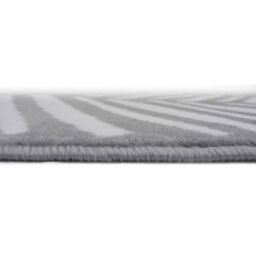 THE RUGS Maestro Collection Herringbone Design Rug in Grey - Size: 80 cm x 150 cm - thumbnail 3