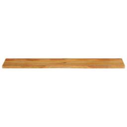 Berkfield Home Table Top Live Edge 180x40x2.5 cm Solid Wood Mango in Brown - thumbnail 3