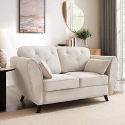 Home Detail Mona 2 Seater Sofa in Cream - thumbnail 1