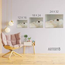 "Artery8 Joaquín Sorolla Y Bastida Mother Canvas Wall Art Print in Grey - Size: W24"" x H32""" - thumbnail 4