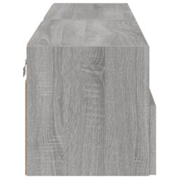 Berkfield Home TV Wall Cabinets 2 pcs Grey Sonoma 60x30x30 cm Engineered Wood - Size: 60 x 30 x 30 cm - thumbnail 9