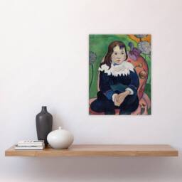 "Artery8 Mr Loulou Colourful Portrait Paul Gauguin Wall Art Poster Print - Size: W12"" x H16""" - thumbnail 4