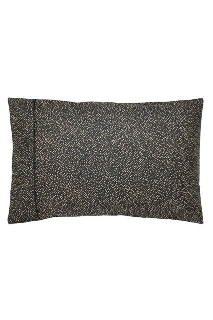 Morris & Co 'Morris Seaweed' Cotton Standard Pillowcase Pair in Black - image 1