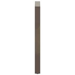 Berkfield Home Coffee Table Legs U-Shaped 2 pcs Natural Steel 60x(100-101) cm Steel in Brown - thumbnail 6