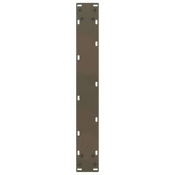 Berkfield Home Coffee Table Legs U-Shaped 2 pcs Natural Steel 60x(100-101) cm Steel in Brown - thumbnail 7