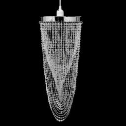 Berkfield Home Pendant Chandelier 22 x 58 cm in Clear
