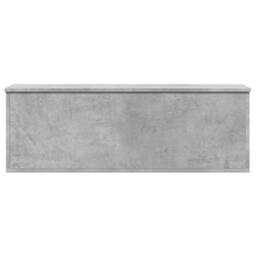 Berkfield Home Storage Box Concrete Grey 102x35x35 cm Engineered Wood - Size: 102 x 35 x 35 cm - thumbnail 4
