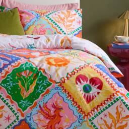 Furn Seraphine Reversible Duvet Cover Set - Size: Super King - thumbnail 4