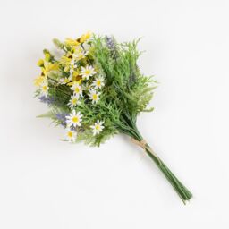 Scottish Everlastings Ltd 52cm Mixed Floral Bouquet in Yellow - thumbnail 2