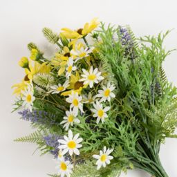 Scottish Everlastings Ltd 52cm Mixed Floral Bouquet in Yellow - thumbnail 3