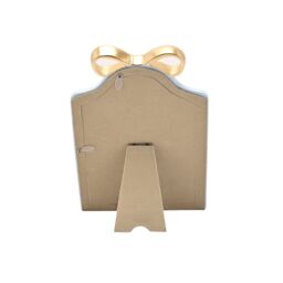 "Hestia Soft Blue with Gold Ribbon Photo Frame - 5"" x 7""" - thumbnail 3
