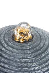 H&O Direct Electric Garden Water Feature Statue Trapezoid Water Fountain in Natural - thumbnail 5