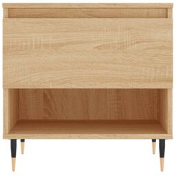 Berkfield Home Coffee Tables 2 pcs Sonoma Oak 50x46x50 cm Engineered Wood in Brown - Size: 50 x 46 x 50 cm - thumbnail 6