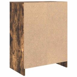 Berkfield Home Sideboard Smoked Oak 57x34x76 cm Engineered Wood in Brown - Size: 57 x 34 x 76 cm - thumbnail 8