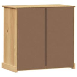 Berkfield Home Beautiful Chest of Drawers VIGO 80x40x76 cm Solid Wood Pine in Brown - Size: 80 x 40 x 76 cm - thumbnail 7