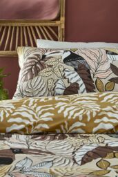 Furn Tocorico Toucan Exotic Reversible Duvet Cover Set in Natural - Size: Double - thumbnail 3