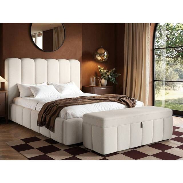 Solace+Co Emilie Blanket Box in Cream - image 1