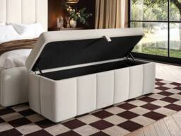 Solace+Co Emilie Blanket Box in Cream - thumbnail 3