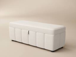 Solace+Co Emilie Blanket Box in Cream - thumbnail 4