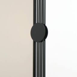 Charles Bentley Warsaw Arch Mirror Black Weather Resistant Wall Mount - thumbnail 6